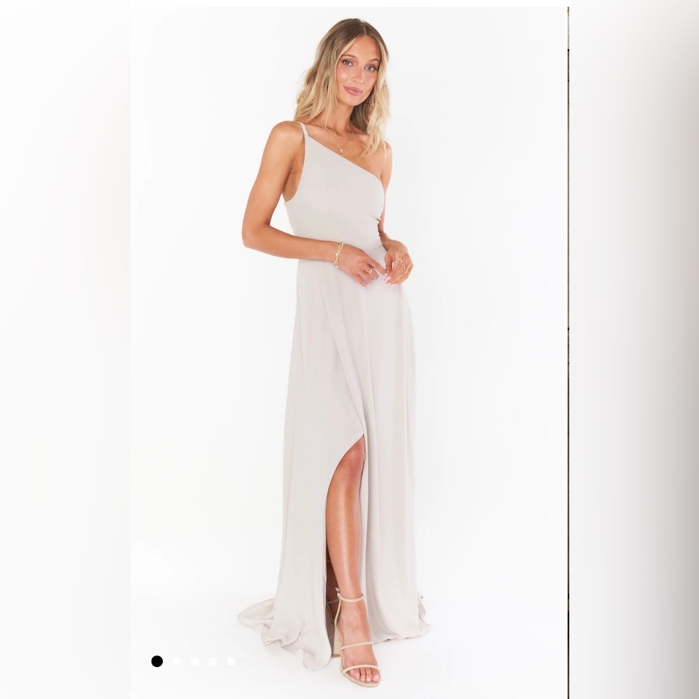 The Shannon One Shoulder bridesmaid dress